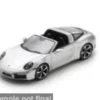 Porsche 911 (992) Targa 4S, silber, 1:43, Spark