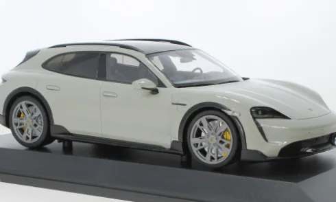 Porsche Taycan Cross Tourismo Turbo S, hellgrau, 2021, 1:18, Minichamps