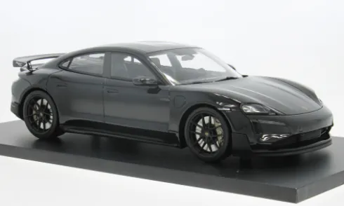 Porsche Taycan Turbo GT, schwarz, 2024, 1:18, Minichamps