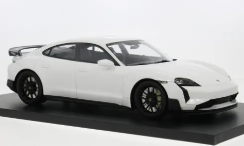 Porsche Taycan Turbo GT, weiss, 2024, 1:18, Minichamps