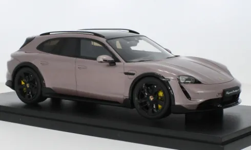 Porsche Taycan Turbo S Cross Turismo, rosa, 2022, 1:18, GT Spirit