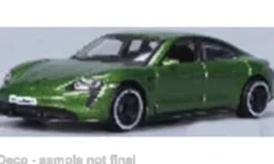 Porsche Taycan Turbo S, grün, 1:64, Maisto