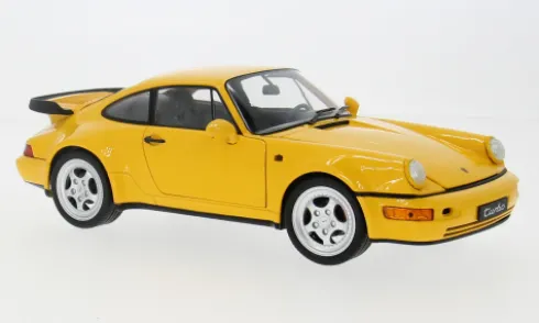 Porsche 911 Turbo (964), gelb, 1:18, Welly