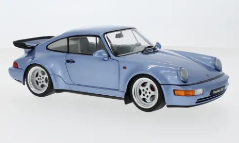 Porsche 911 (964) Turbo, hellblau, 1990, 1:18, Solido