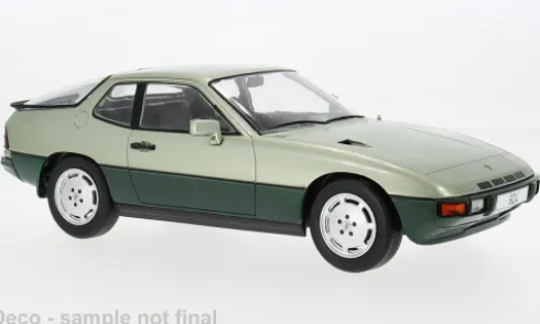 Porsche 924 Turbo, hellgrün/dunkelgrün, 1979, 1:18, MCG