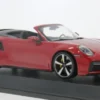 Porsche 911 (992) Turbo S Cabriolet, rot, 2020, 1:18, Minichamps