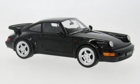 Porsche 964 Turbo, schwarz, 1:18, Welly