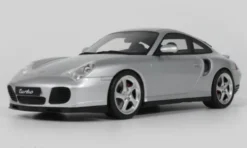 Porsche 911 (996.2) Turbo, silber, 2001, 1:18, GT Spirit
