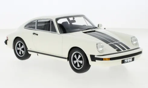 Porsche 911, weiss/schwarz, 1977, 1:18, Schuco / Pro.R