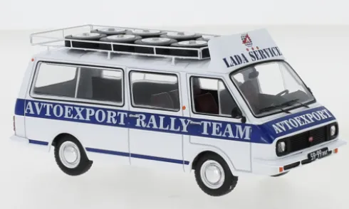 RAF 2203, Latvia Rally Service, 1:43, IXO