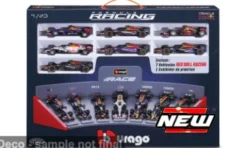 Red Bull 7 Car Set: Red Bull Racing + Max Verstappen, 1:43, Bburago