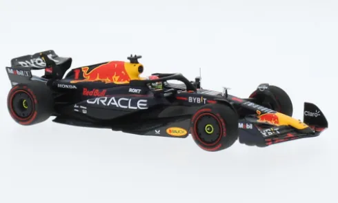 Red Bull RB19, Formel 1, GP Bahrain, 2023, Oracle Red Bull Racing, Red Bull, #1, M.Verstappen, 1:43, Minichamps