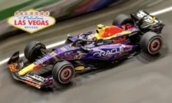 Red Bull RB19, Formel 1, GP Las Vegas, 2023, Oracle Red Bull Racing, Red Bull, #11, S.Perez, 1:18, Bburago