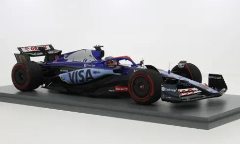 Red Bull VCARB 01, GP Singapur, 2024, Visa Cash App RB Formula One Team, #3, D.Ricciardo, 1:18, Spark