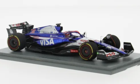 Red Bull VCARB 01, GP USA, 2024, Visa Cash App RB Formula One Team, #30, L.Lawson, 1:43, Spark