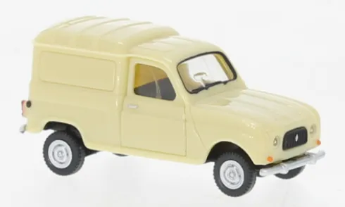 Renault 4 Kastenwagen, beige, 1961, 1:87, Wiking