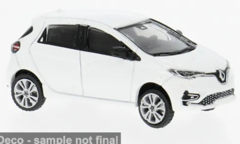 Renault Zoe, weiss, 2019, 1:87, PCX87