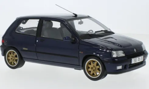 Renault Clio I Williams, dunkelblau, 1993, 1:18, Norev