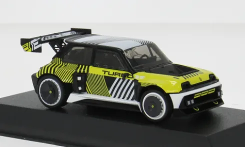 Renault Concept R5 Turbo 3E E-Tech 1000% Electric, gelb/schwarz, 2024, 1:43, Norev