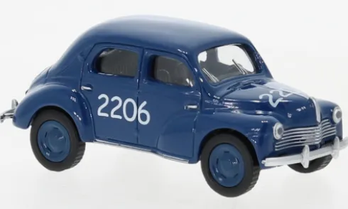 Renault 4CV Racing, 1954, Racing, 1:64, Norev