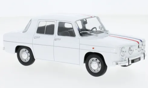Renault 8 Gordini, weiss, 1964, 1:24, WhiteBox