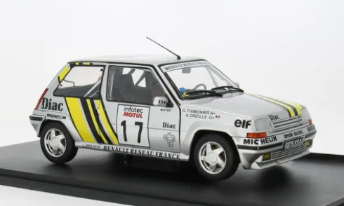 Renault 5 GT Turbo MK2, #17, 1:18, Solido
