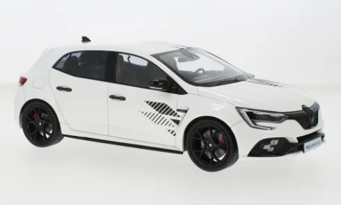 Renault Megane R.S., weiss/Dekor, 2023, 1:18, Norev
