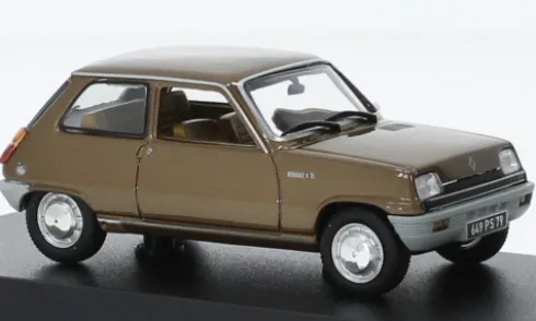 Renault 5 TL, braun, 1974, 1:43, Norev