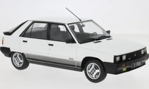 Renault 11 Turbo, weiss, 1985, 1:18, MCG