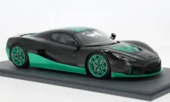 Rimac Nevera Time Attack, schwarz/grün, 2023, 1:18, Schuco