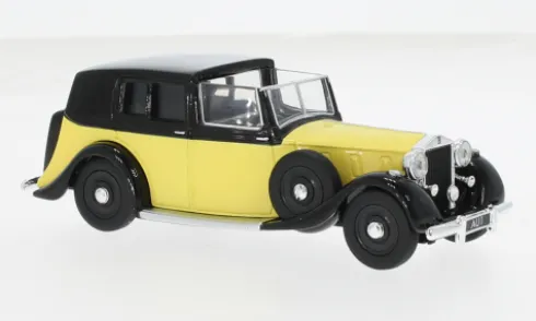 Rolls Royce Phantom III Sedance de Ville, gelb/schwarz, James Bond Goldfinger, 1:36, Corgi