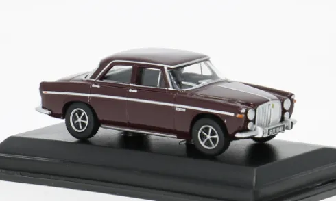 Rover P5B, dunkelrot, 1:76, Oxford