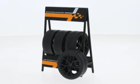 - RS3 Wheels, schwarz, 1:18, IXO