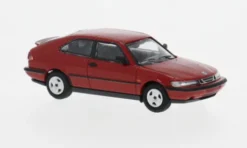Saab 900 Turbo 16S (Aero) Coupe, rot, 1987, 1:87, Minichamps