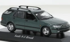 Saab 9-5 Break, dunkelgrün, 1999, 1:43, Maxichamps