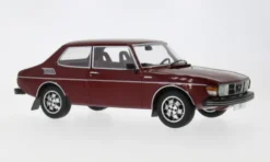 Saab 99 EMS, dunkelrot, 1977, 1:18, MCG