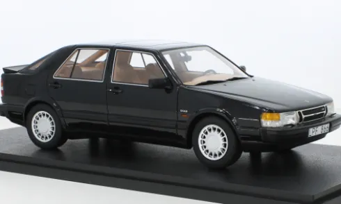 Saab 9000 Turbo, schwarz, 1985, 1:18, Cult Scale Models