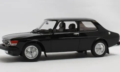Saab 99 Turbo, schwarz, 1978, 1:18, Cult Scale Models
