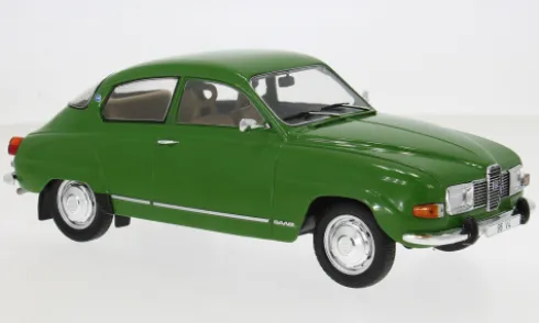 Saab 96 V4, dunkelgrün, 1970, 1:18, MCG
