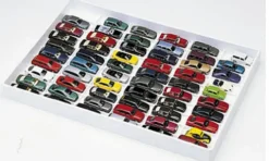 Sammelbox für 59 PKW-Modelle, weiss, 1:87, Herpa