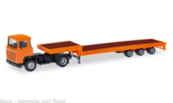 Scania 141, orange, 1:87, Herpa