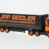 Scania CR 20 ND, orange/schwarz, Philipp Seidler, 1:87, Herpa