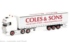 Scania CS 20 HD, Coles & Sons (GB), 1:87, Herpa