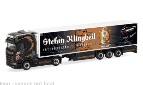 Scania CS 20 HD, Stefan Klingbeil Transporte, 1:87, Herpa