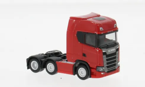 Scania CS 20 HD 6x2, rot, 1:87, Herpa