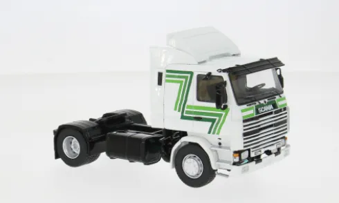Scania 113 M, weiss/Dekor, 1987, 1:43, Premium ClassiXXs