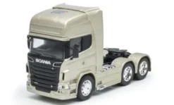 Scania R730 V8 (6x4), beige, 1:32, Welly