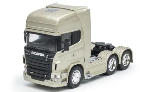 Scania R730 V8 (6x4), beige, 1:32, Welly