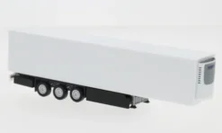 Schmitz E-Trailer Kühlkofferauflieger 3-achs, weiss, 1:87, Herpa