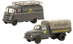 Set Edition Deutsche Bundesbahn Nr. 4, Rollfuhrdienst / Stückgut, 1:87, Wiking / PMS